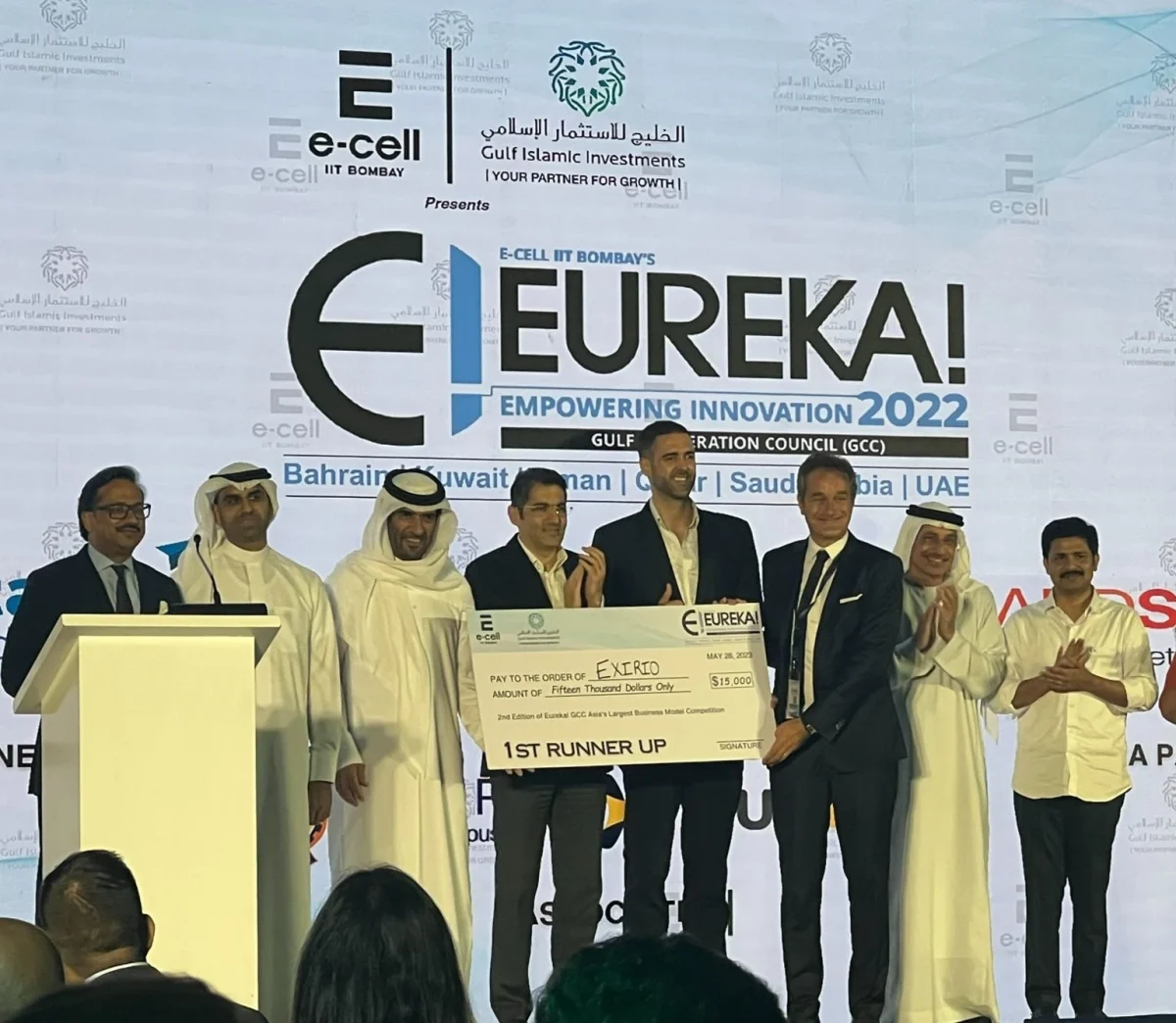 Eureka!GCC Exirio runner-up