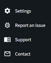 Exirio: your account Settings